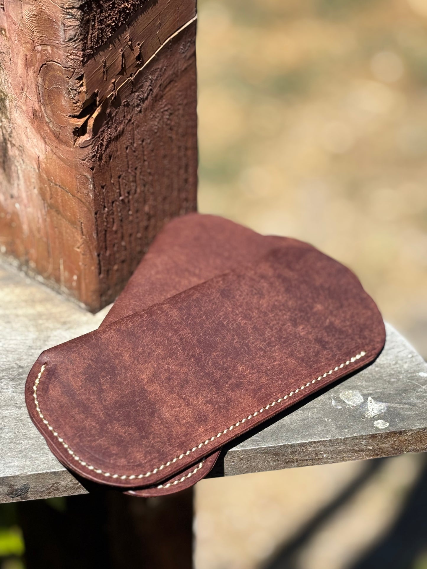 Leather Sunglass sleeve